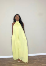 Reia Chiffon Palazzo Jumpsuit - REBEL PLUSH BOUTIQUE