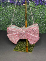 Bowtie Glam Clutch - REBEL PLUSH BOUTIQUE