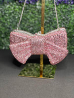 Bowtie Glam Clutch - REBEL PLUSH BOUTIQUE