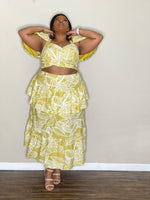 Liz Plus Size Skirt Set